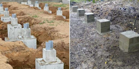 Изграждане на фундамент със собствени ръце: материали, технологии + стъпка по стъпка инструкции